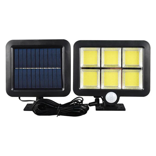 160LED Solar Powered Wall Light Waterproof Outdoor Motion Sensor Lighting Park Courtyard Fence Street Garden Decoration Lamp