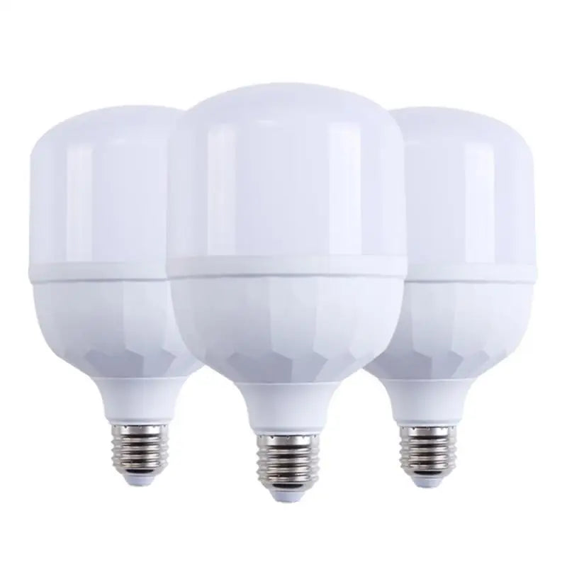 Household LED Light Bulb Energy-saving E27 6500k Cold White Light 220V40W Real Power Light Bulb