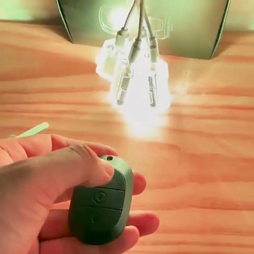 Motorcycle Wireless LED Strobe Light Remote Control Aircraft Light Navigation Warning Light Indicator For Car Bicycle Drone