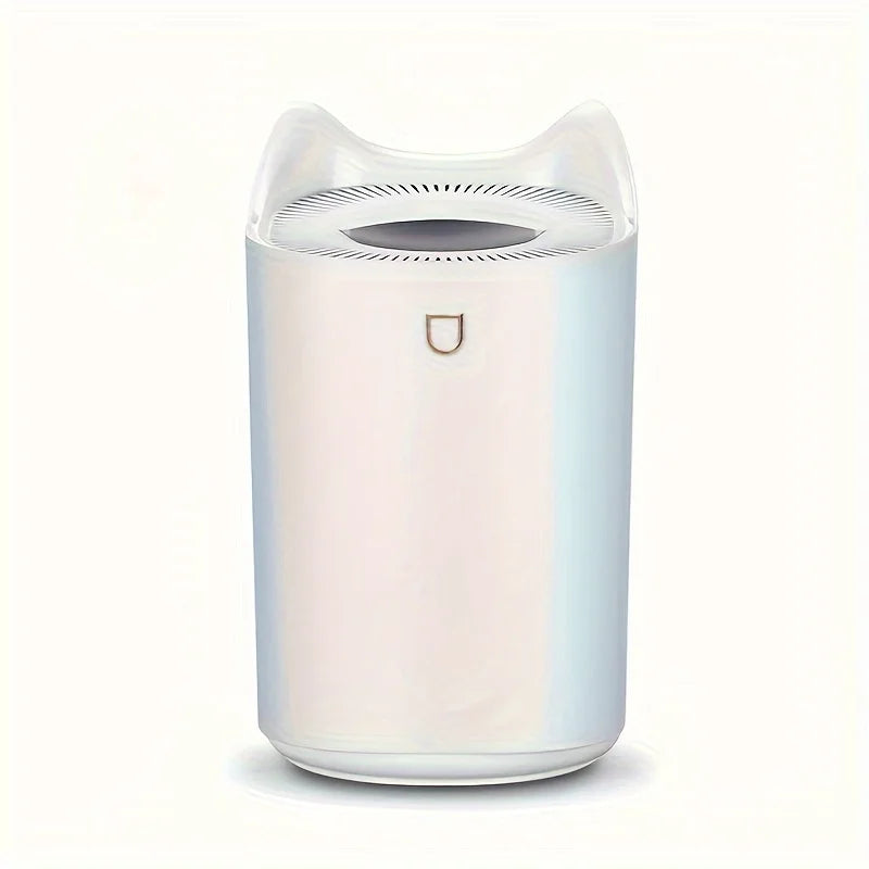 1pc USB Powered Humidifier with Essential Oil Diffuser, 111.59oz Large Capacity, Ultrasonic Cool Mist, Dual Nozzle, Quiet Operat