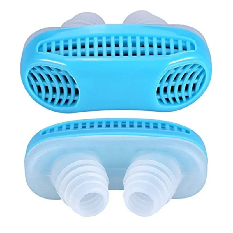 2 In 1 Anti Snoring Amp Air Purifier Relieve Nasal Congestion Snoring Device Ventilation Anti-snoring Anti Snore Sleep Nose Clip