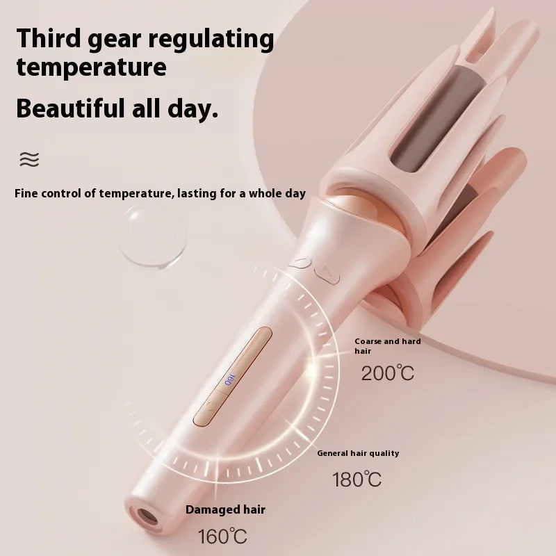New Automatic Large Wave Curling Iron 32mm Ceramic Coating Electric Hair Waver Long Lasting Styling Tool Salon Accessories