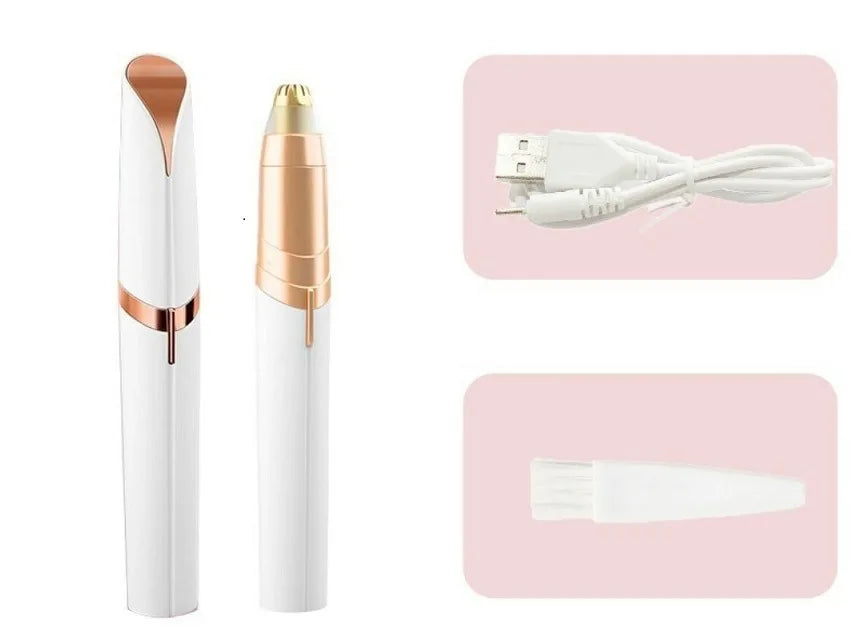 Eyebrow Epilator Maquiagem Profissional Completa Trymer Do Brwi Brow Trimmer For Rasoir Visage Femme Make Up Eye Brow Shaper